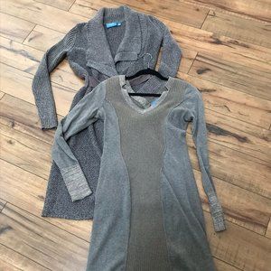Simply Vera Vera Wang Sweater Dress and Sweater